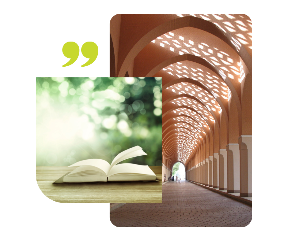 scholar testimonial book and masjid image for scholar testimonial