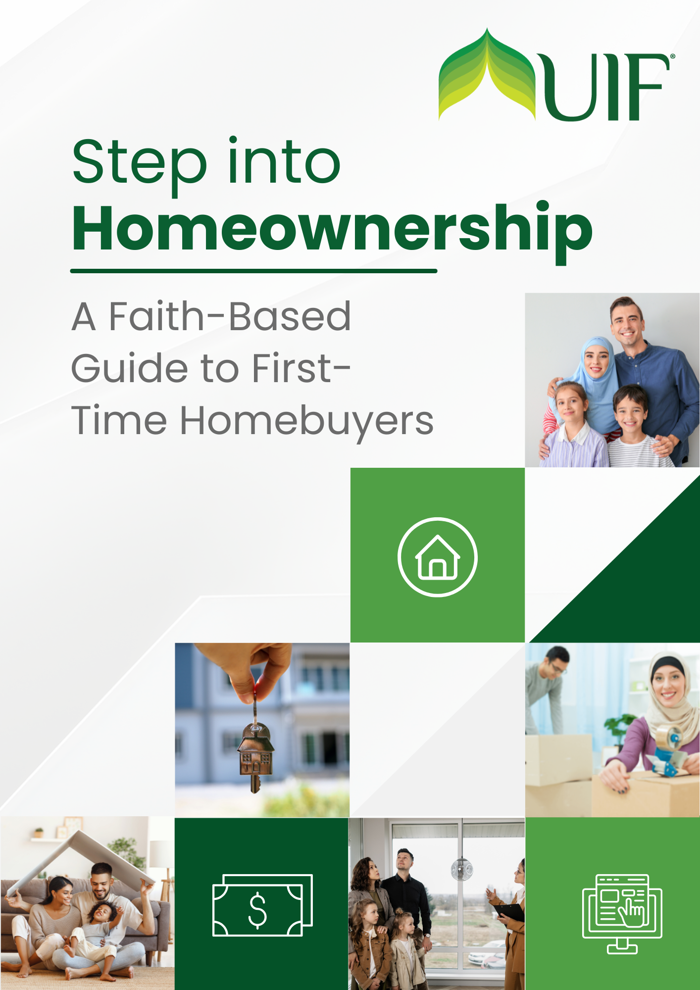 eBook Cover: Step Into Homeownership, a Faith-Based Guide to First-Time Homebuyers